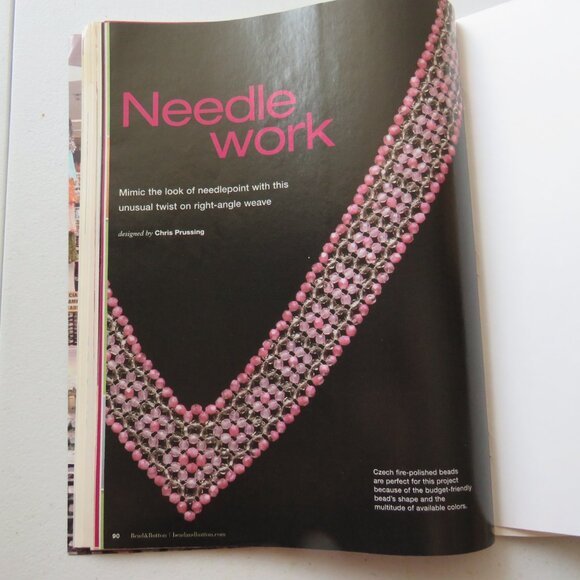 Bead and Button Magazine Creative Ideas For The Art of Beads Jewelry June 2007 - Picture 7 of 13